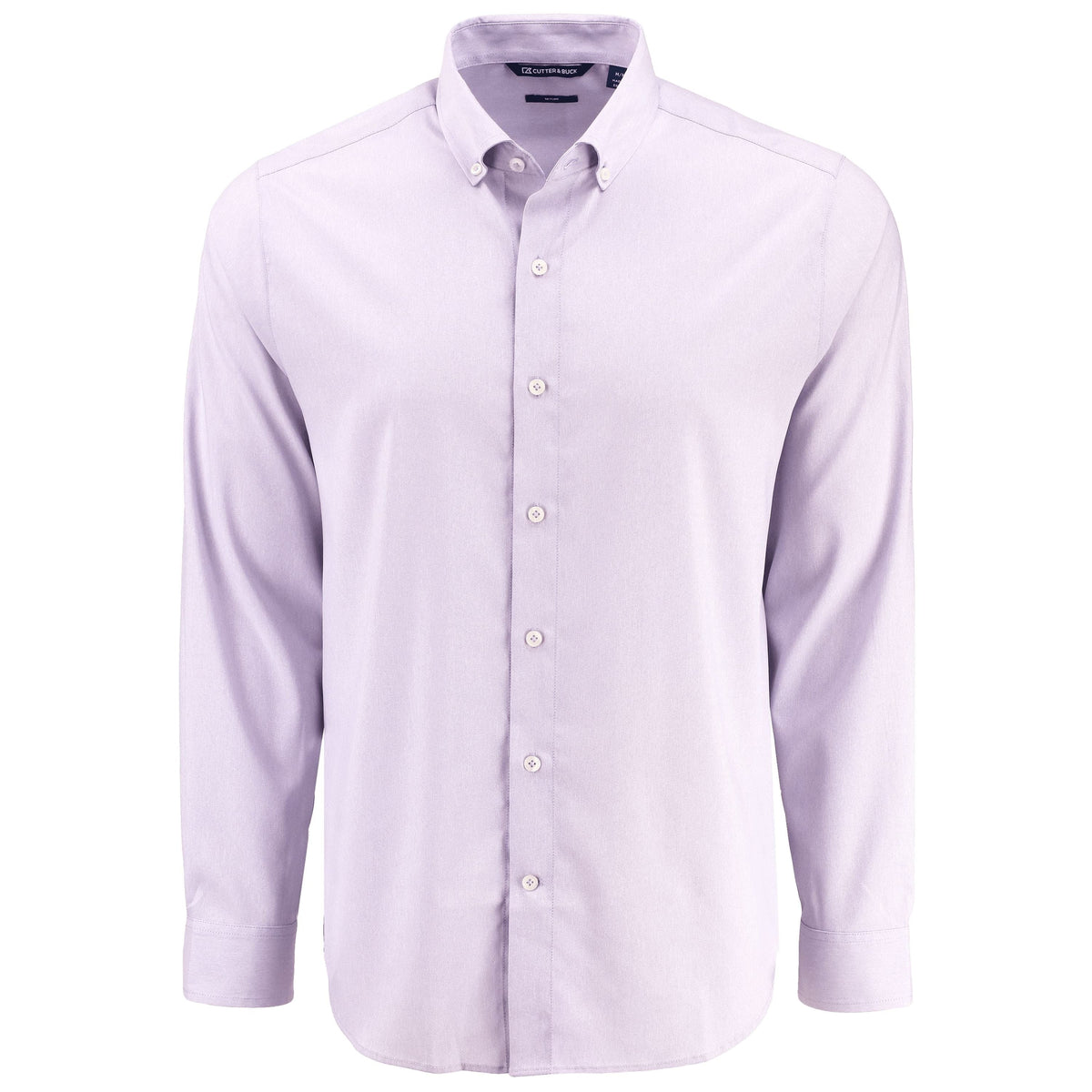 Cutter & Buck Woven Shirts S / College Purple Cutter & Buck - Men's Skyline End-on-End Recycled Dress Shirt
