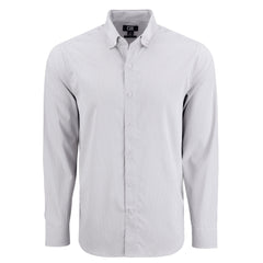 Cutter & Buck Woven Shirts S / Concrete/White Cutter & Buck - Men's Skyline Recycled Gingham Dress Shirt