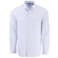 Cutter & Buck Woven Shirts S / French Blue Cutter & Buck - Men's Skyline Recycled Windowpane Dress Shirt