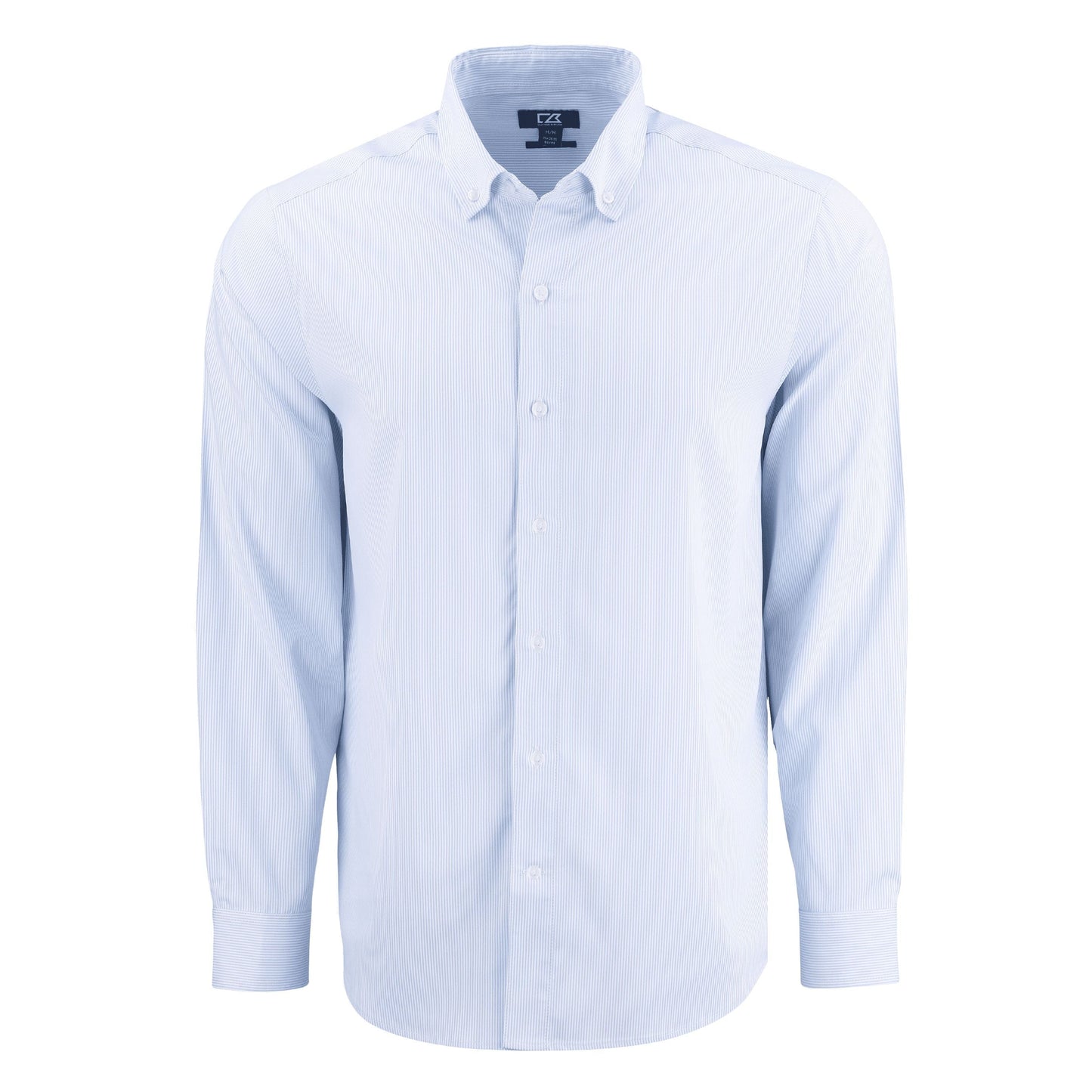 Cutter & Buck Woven Shirts S / Pale Blue/White Cutter & Buck - Men's Skyline Recycled Pinstripe Dress Shirt