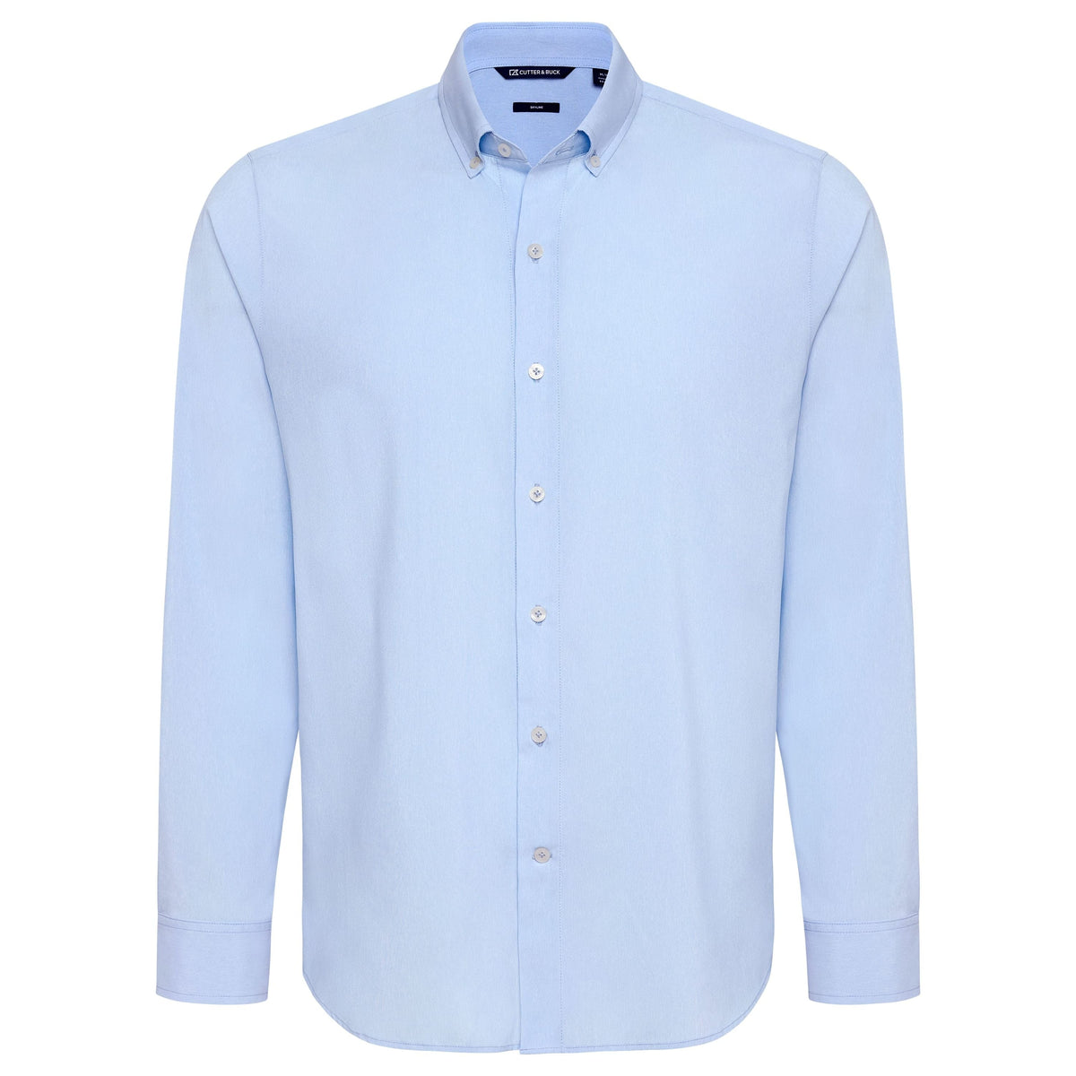 Cutter & Buck Woven Shirts S / Tour Blue Cutter & Buck - Men's Skyline End-on-End Recycled Dress Shirt