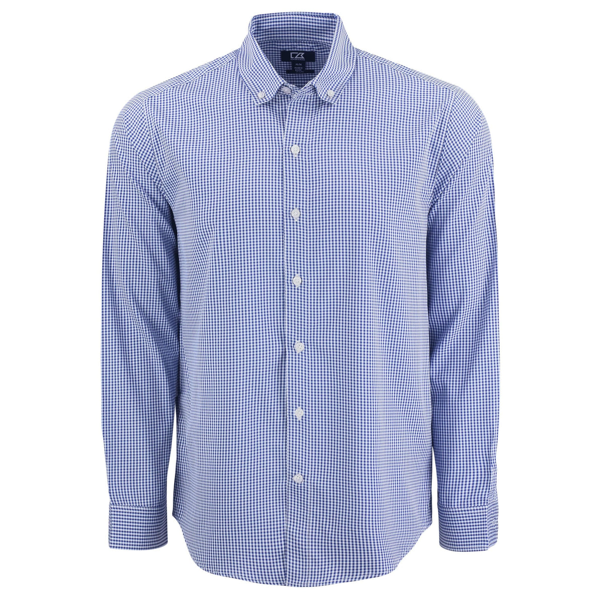 Cutter Box Shirts Skyline Gingham Dress Shirt | Logo-Ready | Cutter & Buck – Threadfellows