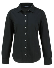 Cutter & Buck Woven Shirts XS / Black Cutter & Buck - Women's Advantage Tri-Blend Eco Soft Pique Knitted Button-Up