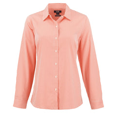 Cutter & Buck Woven Shirts XS / College Orange/White Cutter & Buck - Women's Skyline Recycled Gingham Dress Shirt