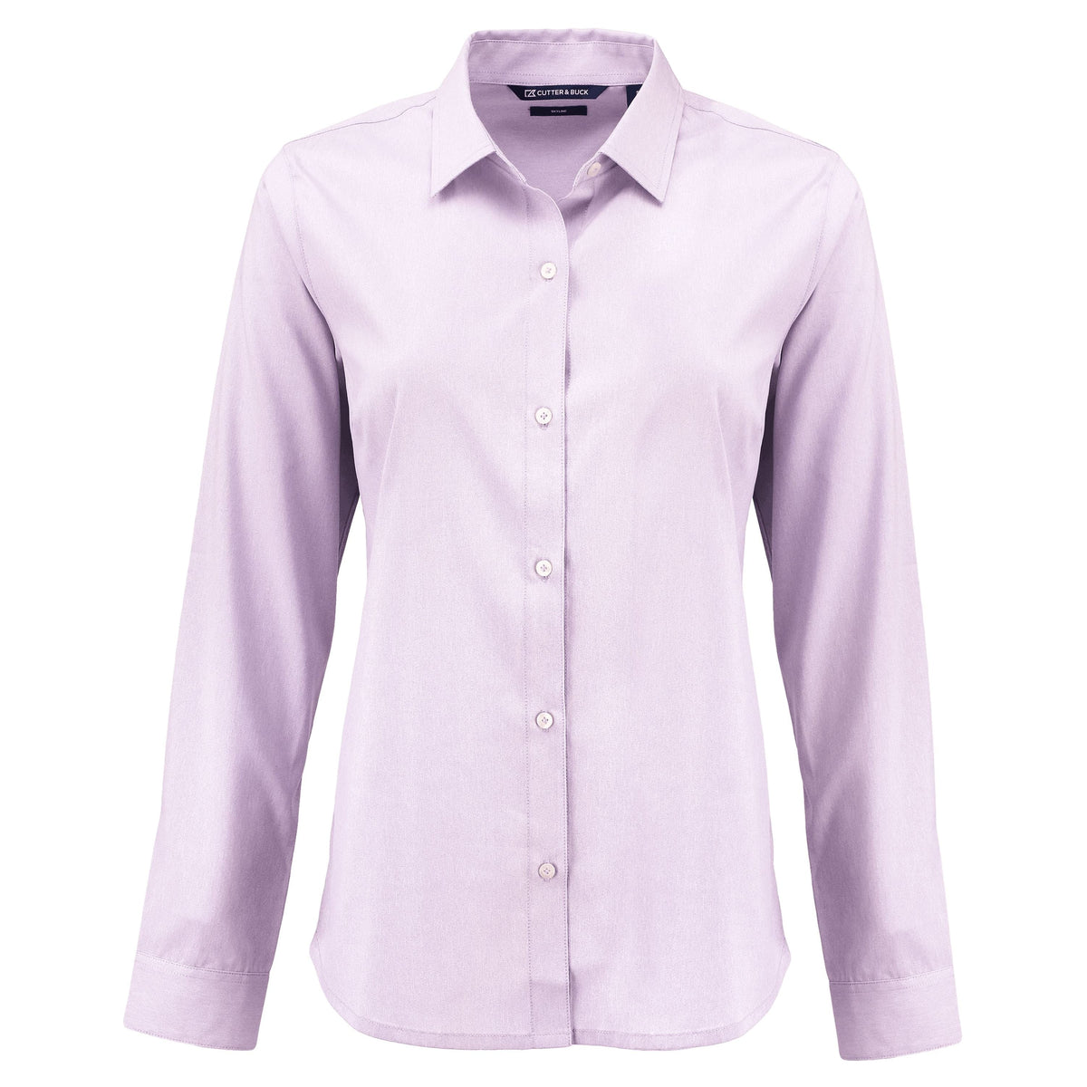 Cutter & Buck Woven Shirts XS / College Purple Cutter & Buck - Women's Skyline End-on-End Recycled Dress Shirt