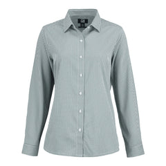 Cutter & Buck Woven Shirts XS / Hunter/White Cutter & Buck - Women's Skyline Recycled Gingham Dress Shirt