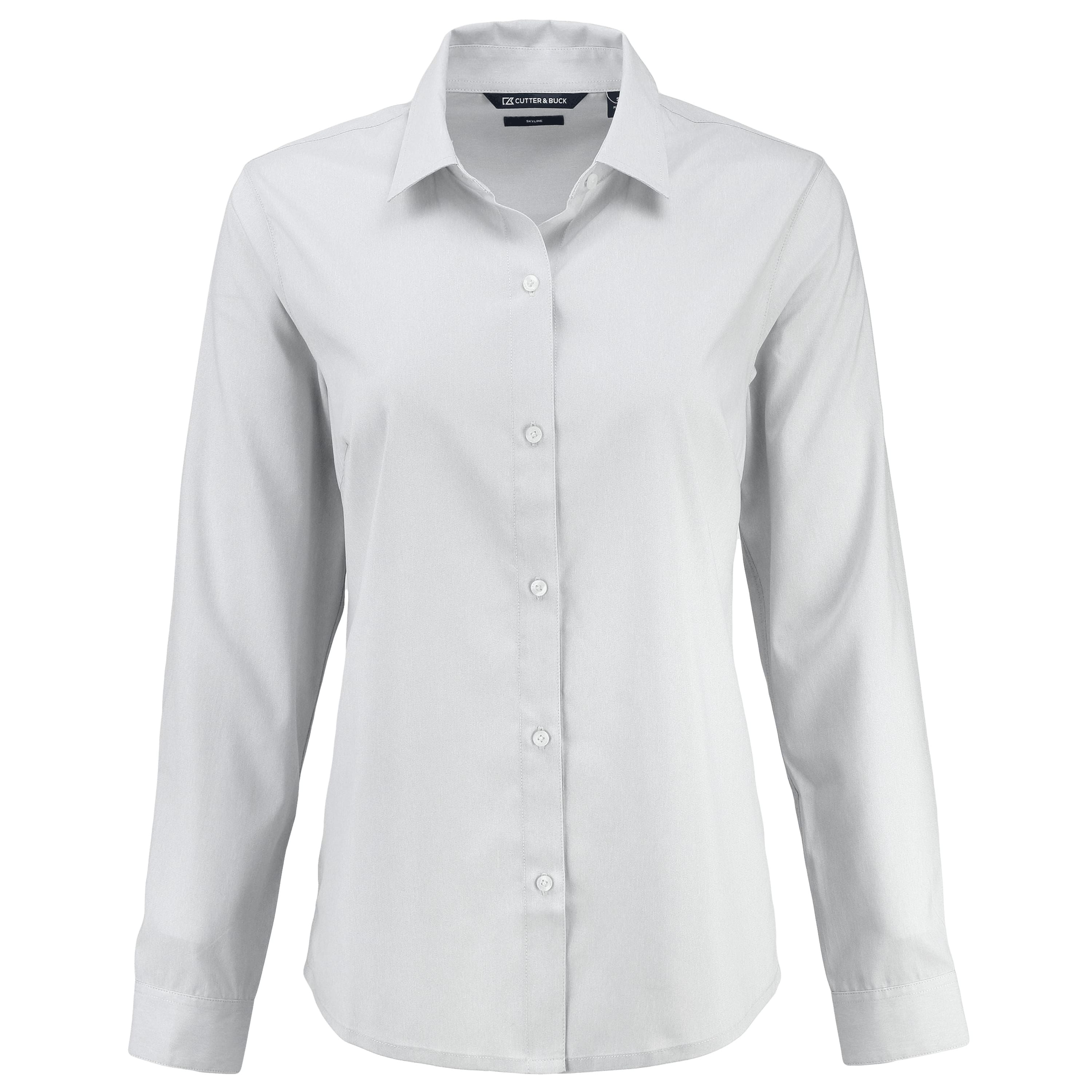 Cutter & Buck - Women's Skyline End-on-End Recycled Dress Shirt