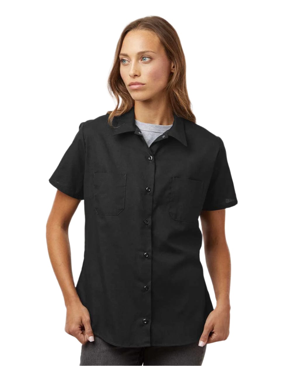 Dickies Workwear Only Dickies - Women's Industrial Short Sleeve Work Shirt
