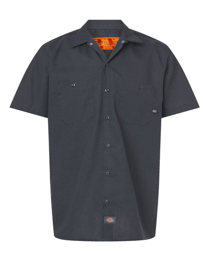 Dickies Workwear Only S / Dark Charcoal Dickies - Industrial Short Sleeve Work Shirt