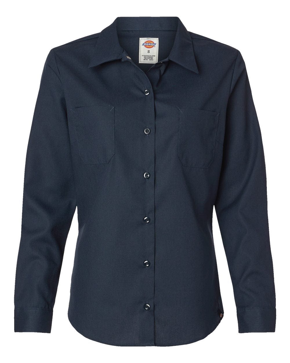 Dickies Workwear Only S / Dark Navy Dickies - Women's Industrial Long Sleeve Work Shirt