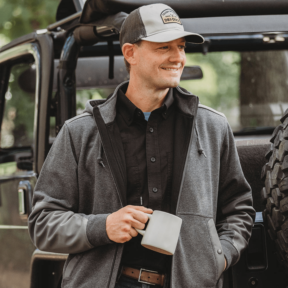 DRI DUCK Outerwear DRI DUCK - Men's Mission Fleece Pro Full-Zip Jacket