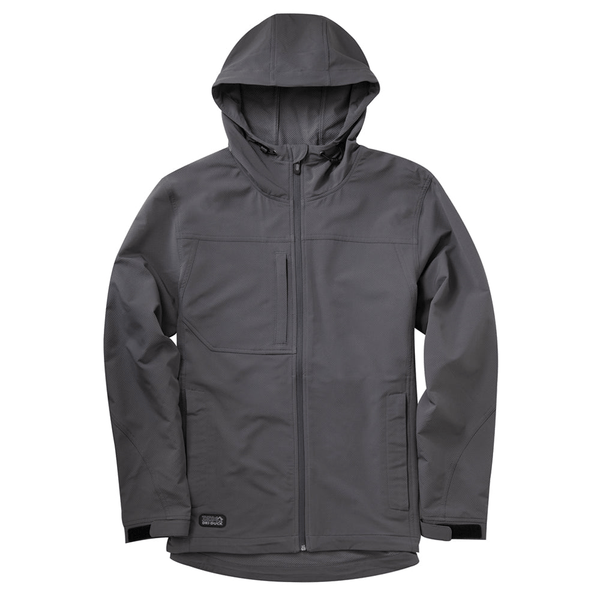 DRI DUCK Outerwear S / Charcoal DRI DUCK - Men's Apex Softshell Hooded Jacket