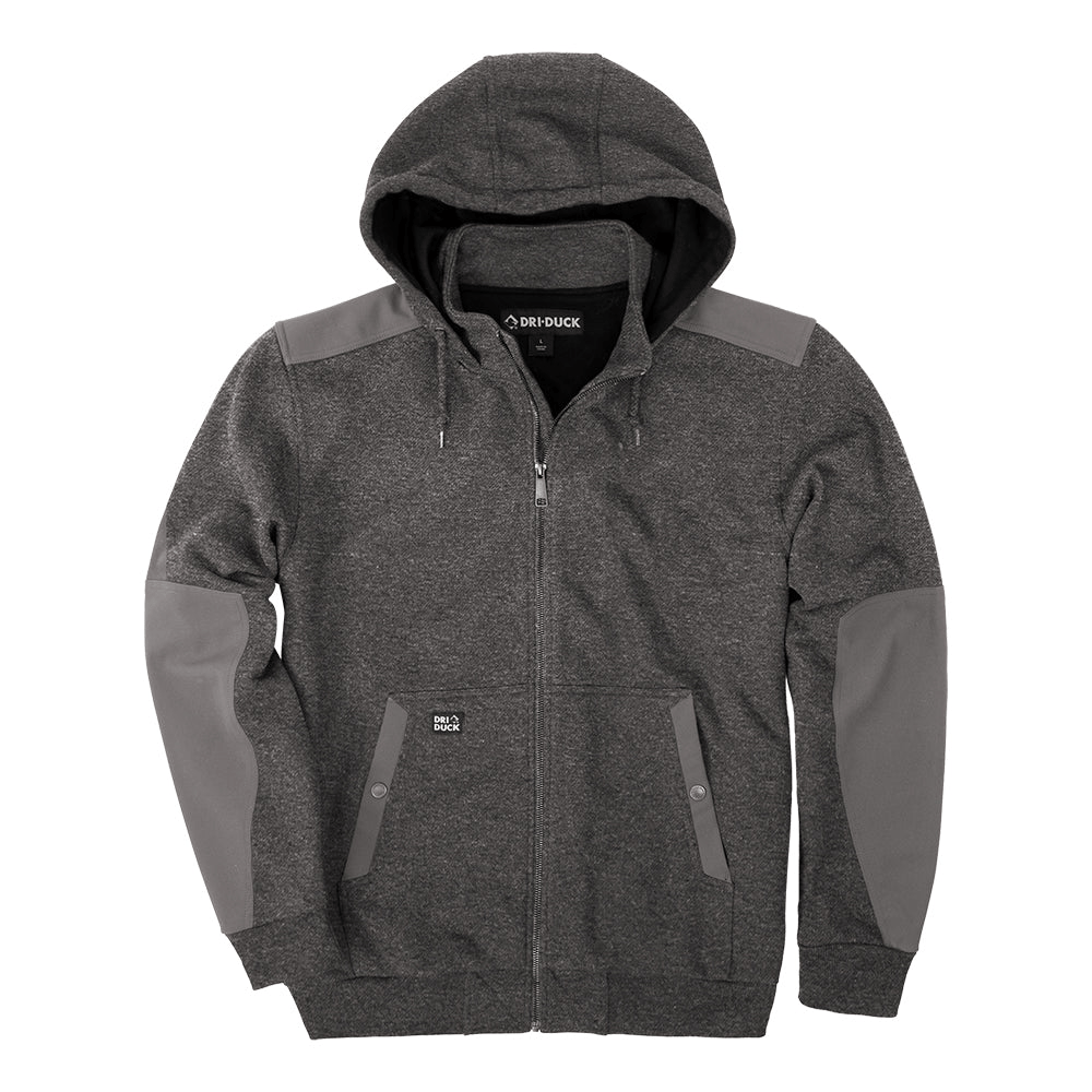 DRI DUCK Outerwear S / Dark Oxford DRI DUCK - Men's Mission Fleece Pro Full-Zip Jacket