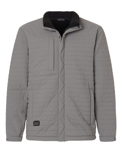 DRI DUCK Outerwear S / Grey DRI DUCK - Men's Keystone Quilted Full-Zip Jacket