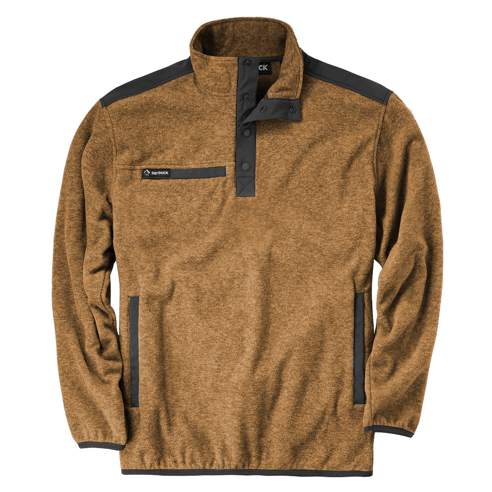 DRI DUCK Men s Ranger Melange Fleece Pullover Threadfellows