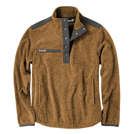 DRI DUCK Outerwear S / Saddle DRI DUCK - Women's Sierra Melange Fleece Pullover