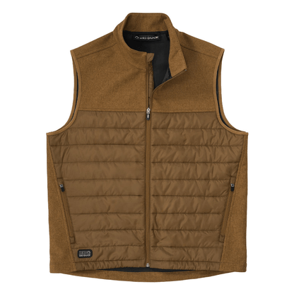 DRI DUCK Outerwear S / Saddle Heather/Saddle DRI DUCK - Men's Summit Soft Shell Puffer Vest