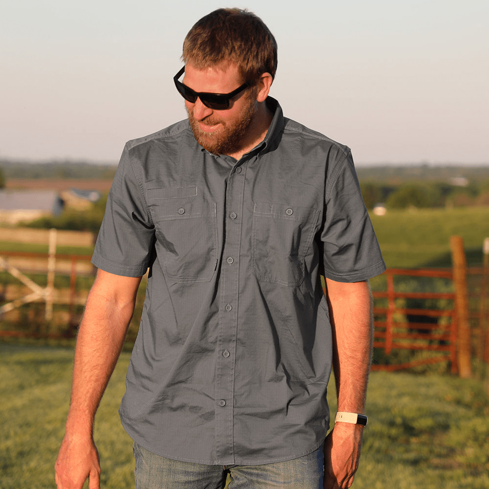 DRI DUCK Woven Shirts DRI DUCK - Men's Craftsman Woven Short Sleeve Shirt