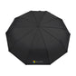 Elements Accessories 46" / Black Elements - 46" Recycled Auto Open & Close Executive Folding Umbrella