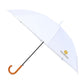 Elements Accessories 50" / White Elements - 50" Recycled Auto Open Hospitality Umbrella