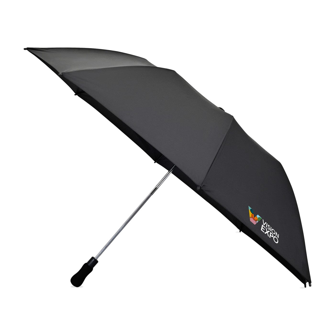 Elements Accessories 58" / Black Elements - 58" Recycled Auto Open Travel Folding Umbrella