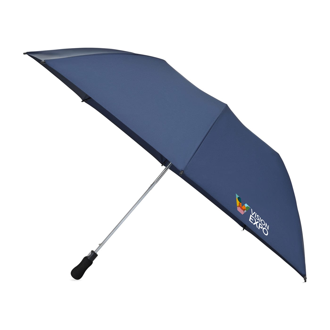 Elements Accessories 58" / Navy Elements - 58" Recycled Auto Open Travel Folding Umbrella