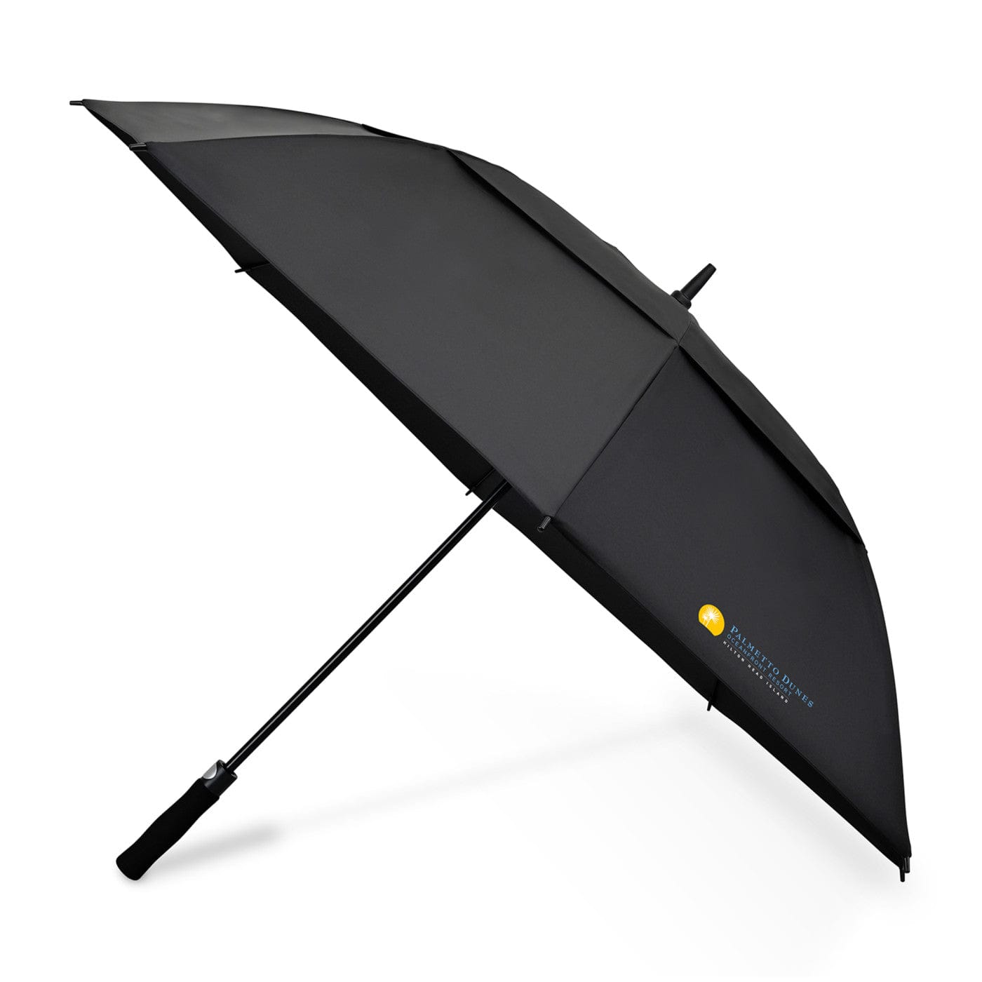 Elements Accessories 60" / Black Elements - 60" Recycled Auto Open Double Canopy Golf Umbrella