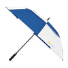 Elements Accessories 60" / Royal/White Elements - 60" Recycled Auto Open Double Canopy Golf Umbrella