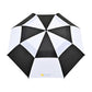 Elements Accessories Elements - 60" Recycled Auto Open Double Canopy Golf Umbrella