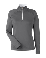 Fairway & Greene Layering XS / Dark Shadow Grey Heather Fairway & Greene - Women's Wells Quarter-Zip Tech Pullover