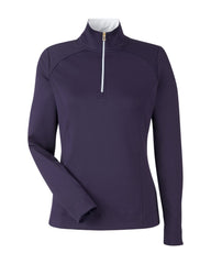 Fairway & Greene Layering XS / Eclipse/White Fairway & Greene - Women's Wells Quarter-Zip Tech Pullover