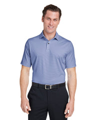 Fairway & Greene Polos Fairway & Greene - Men's USA Made Mini Stripe Tech Polo