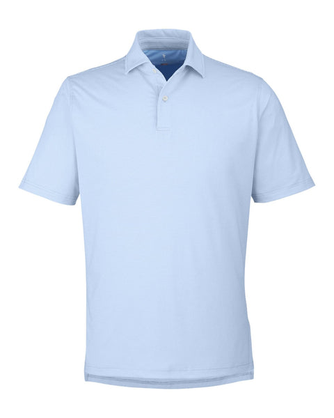 Fairway & Greene Polos S / Bluff Fairway & Greene - Men's USA Made Mini Stripe Tech Polo