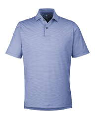 Fairway & Greene Polos S / Marine Fairway & Greene - Men's USA Made Mini Stripe Tech Polo