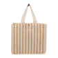 FEED Bags One Size / Natural FEED - Cotton and Jute Striped Tote