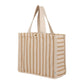 FEED Bags One Size / Natural FEED - Cotton and Jute Striped Tote
