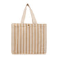 FEED Bags One Size / Natural FEED - Cotton and Jute Striped Tote