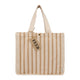FEED Bags One Size / Natural FEED - Cotton and Jute Striped Tote