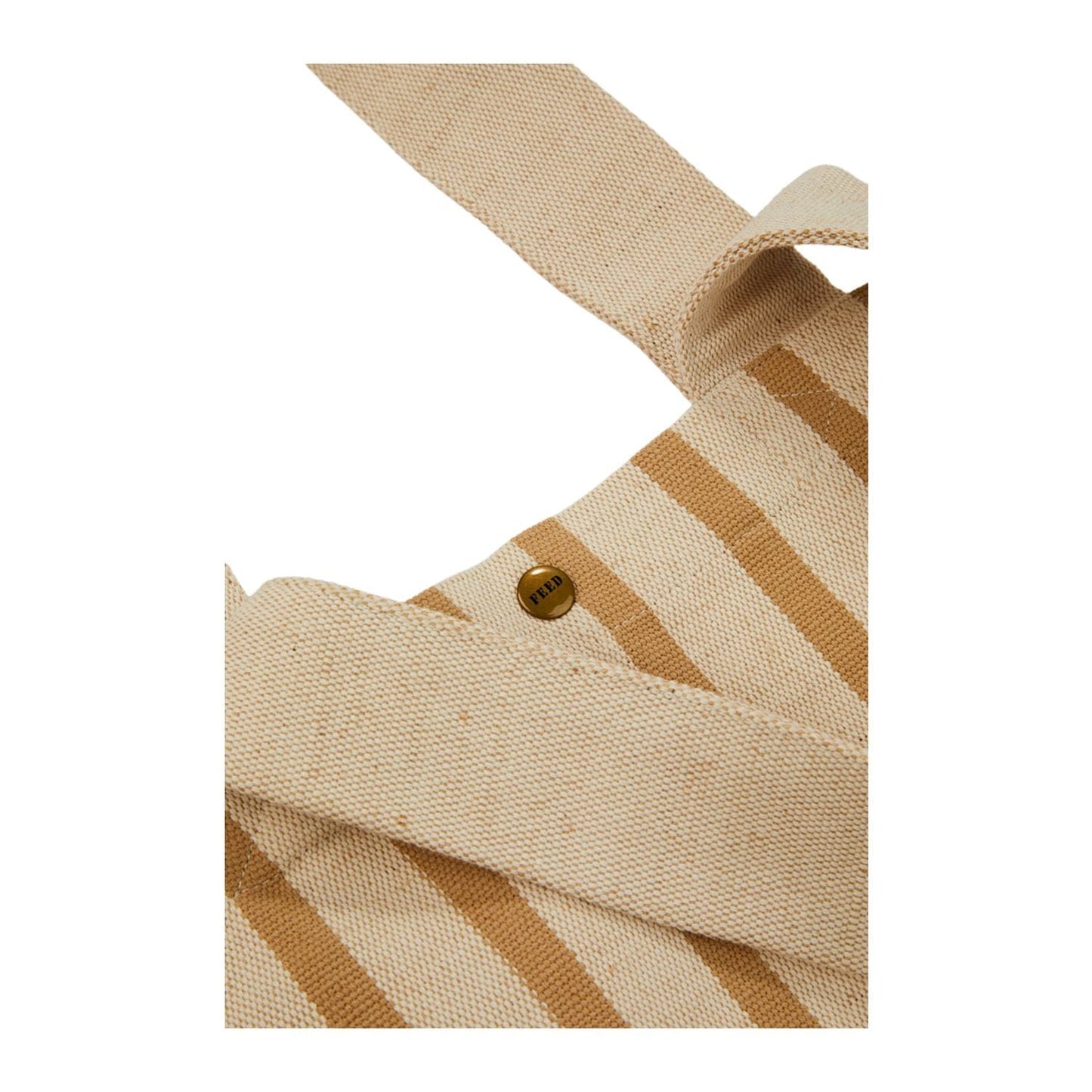 FEED Bags One Size / Natural FEED - Cotton and Jute Striped Tote