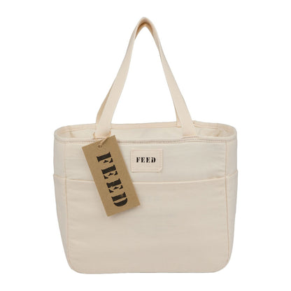 FEED Bags One Size / Natural FEED - Organic Cotton 9-Can Lunch Cooler