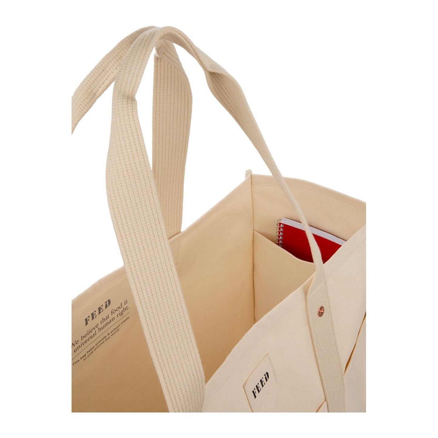 FEED Bags One Size / Natural FEED - Organic Cotton Large Market Tote