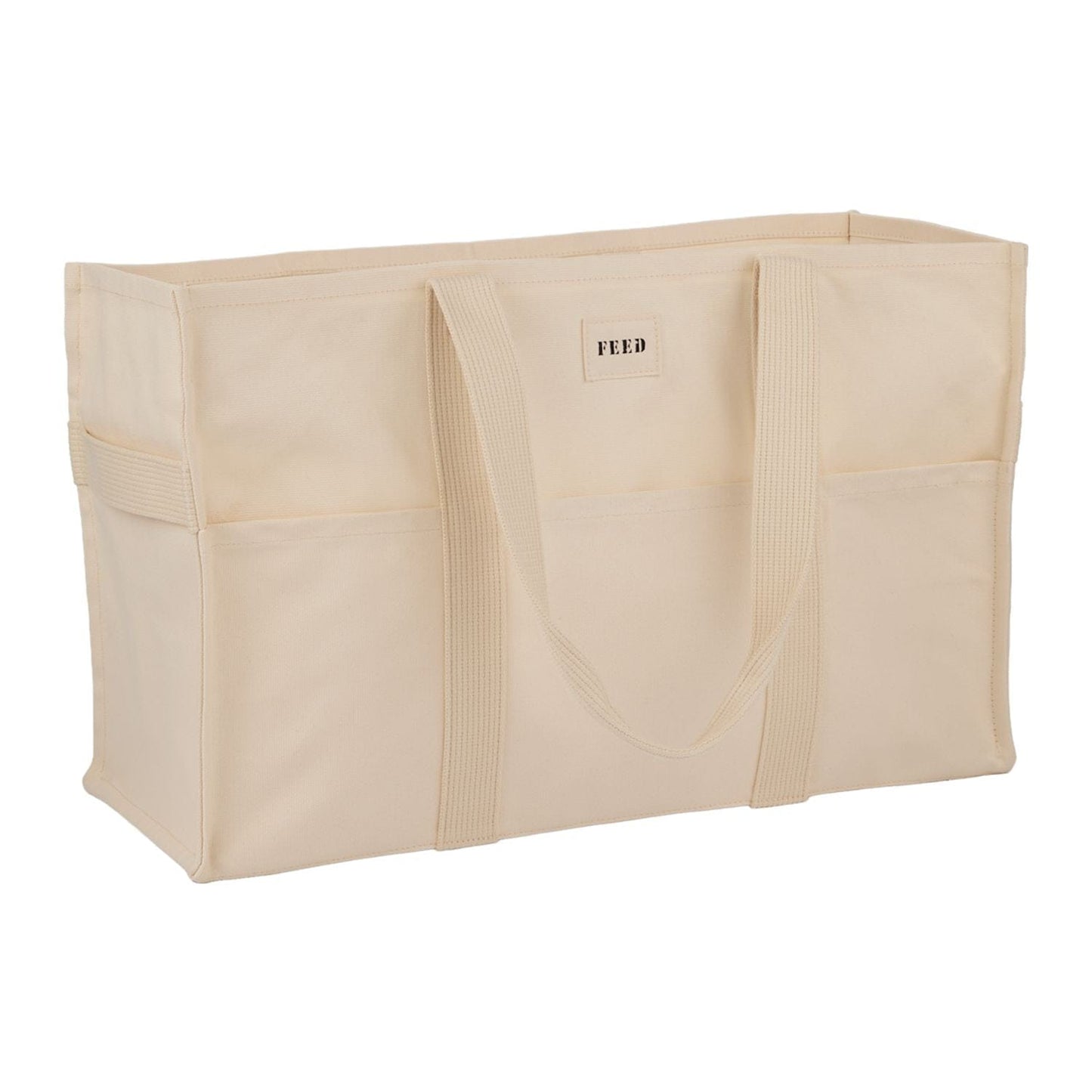 FEED Bags One Size / Natural FEED - Organic Cotton Large Market Tote
