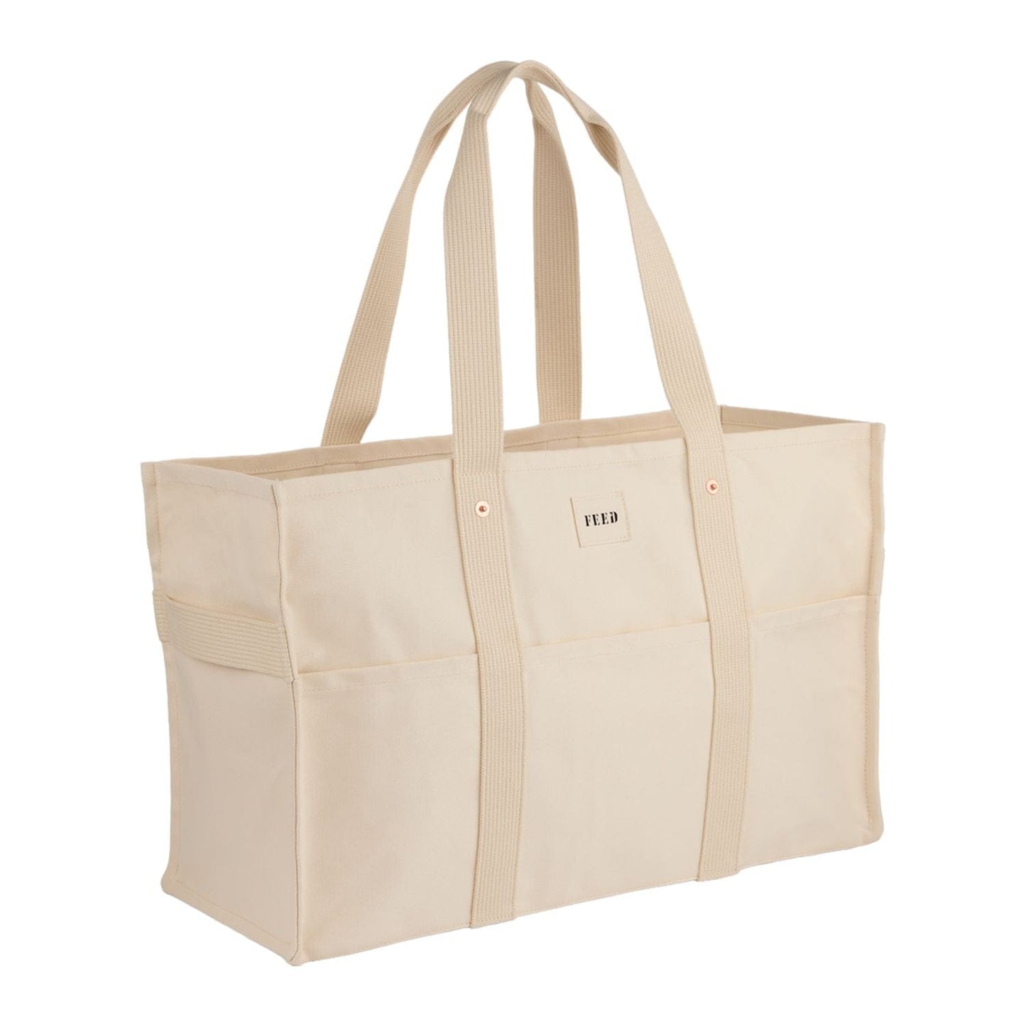 FEED Bags One Size / Natural FEED - Organic Cotton Large Market Tote