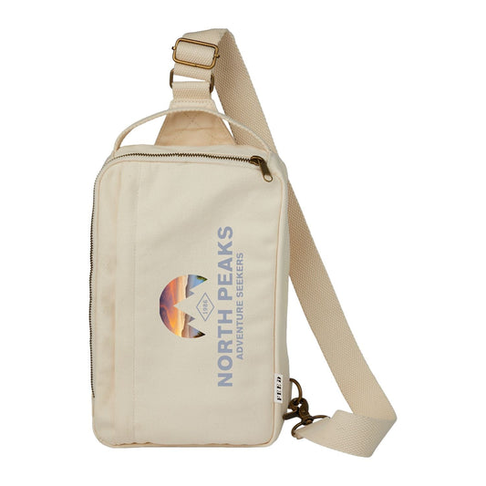 FEED Bags One Size / Natural FEED - Organic Cotton Sling Backpack