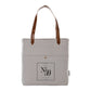 Field & Co Accessories Grey / One Size Field & Co. - Cotton Canvas Book Tote