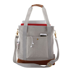 Field & Co Accessories Grey / One Size Field & Co. - Cotton Canvas Commuter Tote