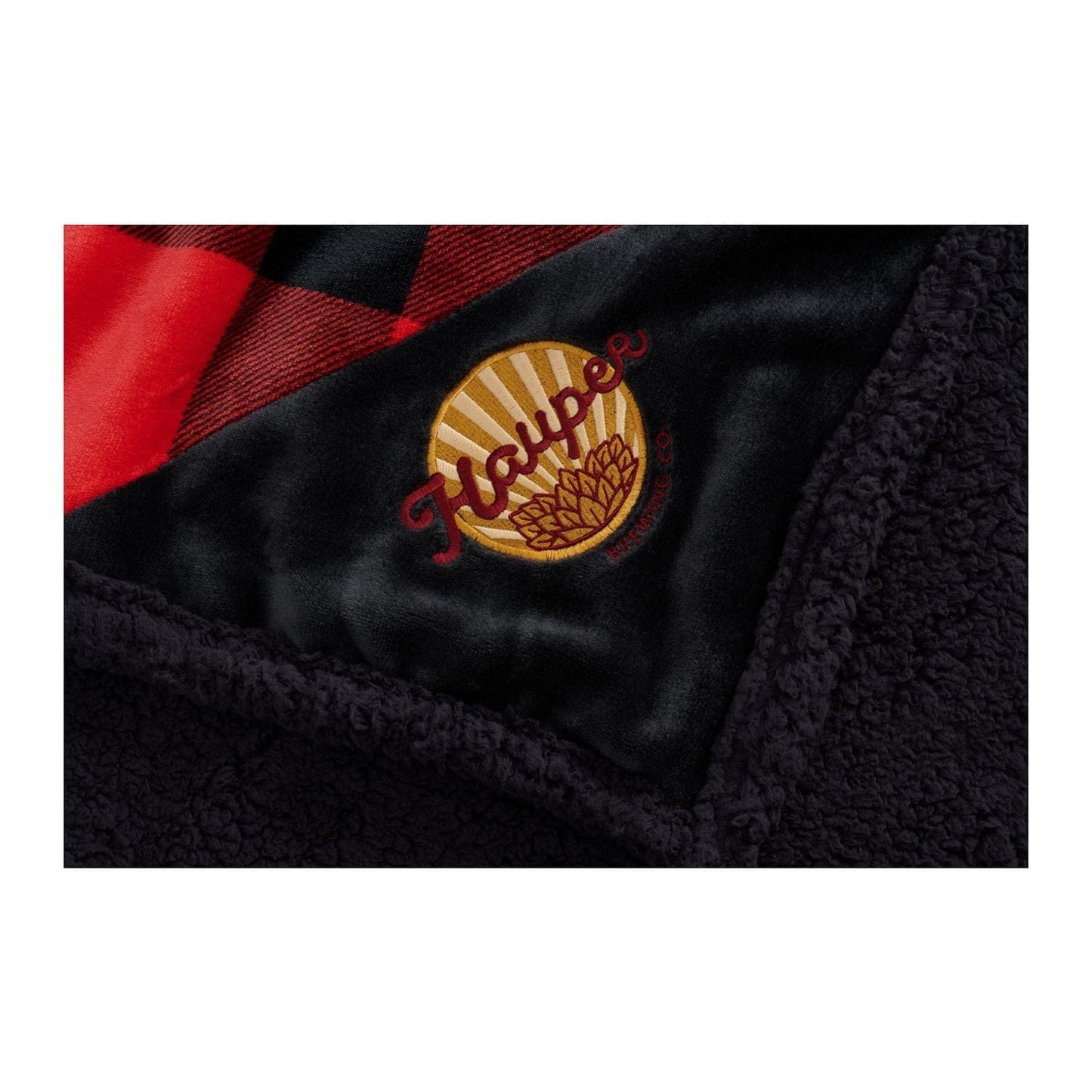 Field & Co Accessories One Size / Red/Black Field & Co. - Buffalo Plaid Sherpa Blanket