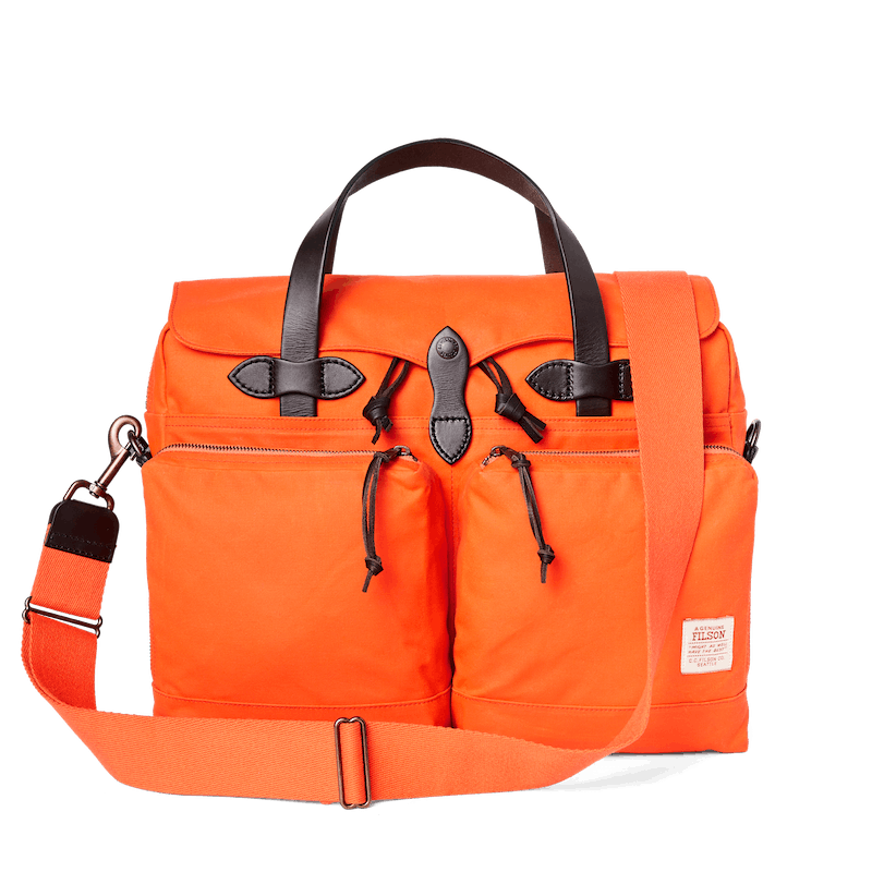 Filson Bags 18L / Flame Filson - 24-Hour Tin Cloth Briefcase