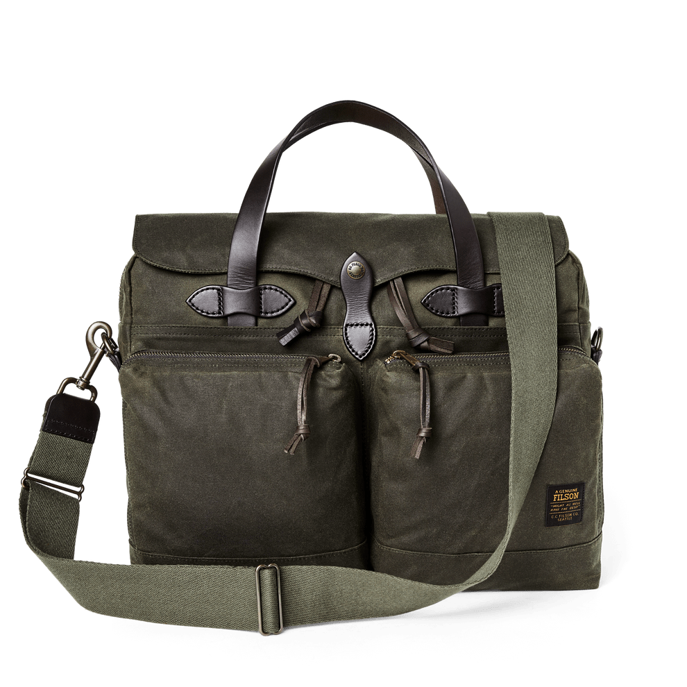 Filson Bags 18L / Otter Green Filson - 24-Hour Tin Cloth Briefcase