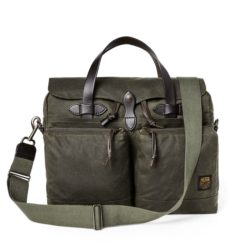 Filson Bags 18L / Otter Green Filson - 24-Hour Tin Cloth Briefcase